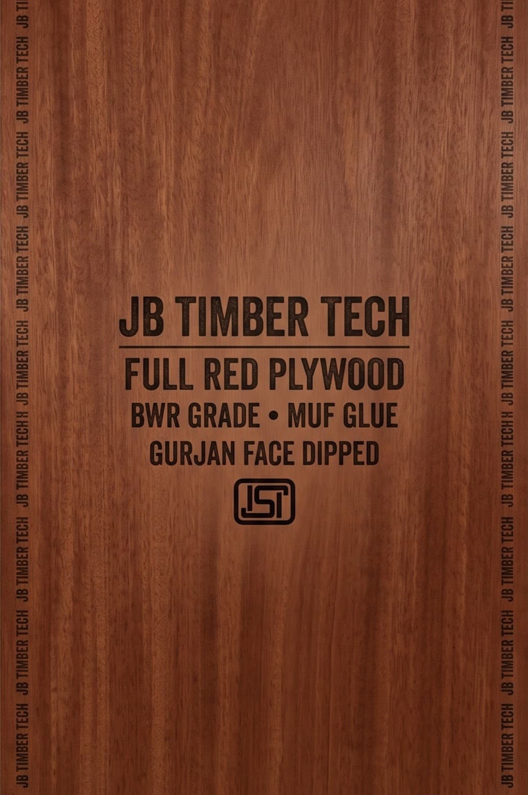 Full Red Plywood, Gurjan Face Dipping